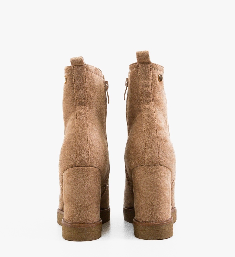 Botine Dama Bej Bozzy - Eleganță și Confort - imagine 4