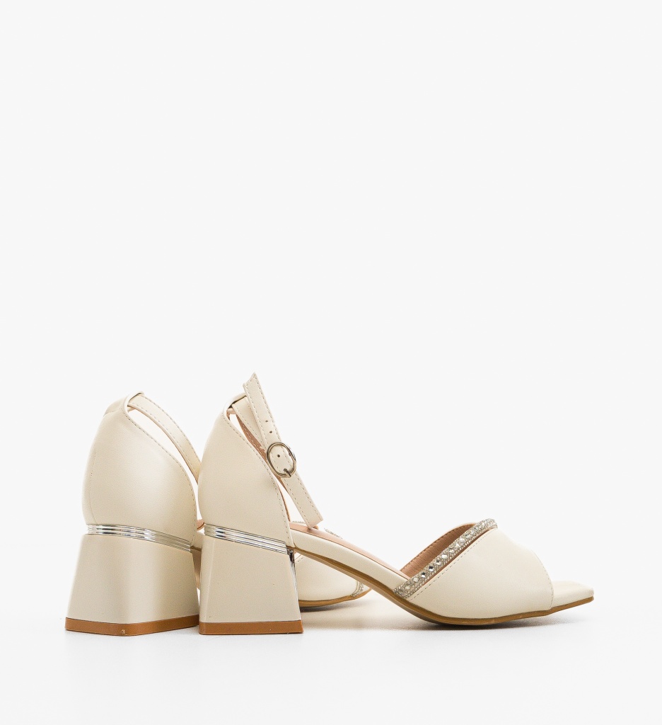 Sandale Susanne Albe | Eleganță și Stil - imagine 2