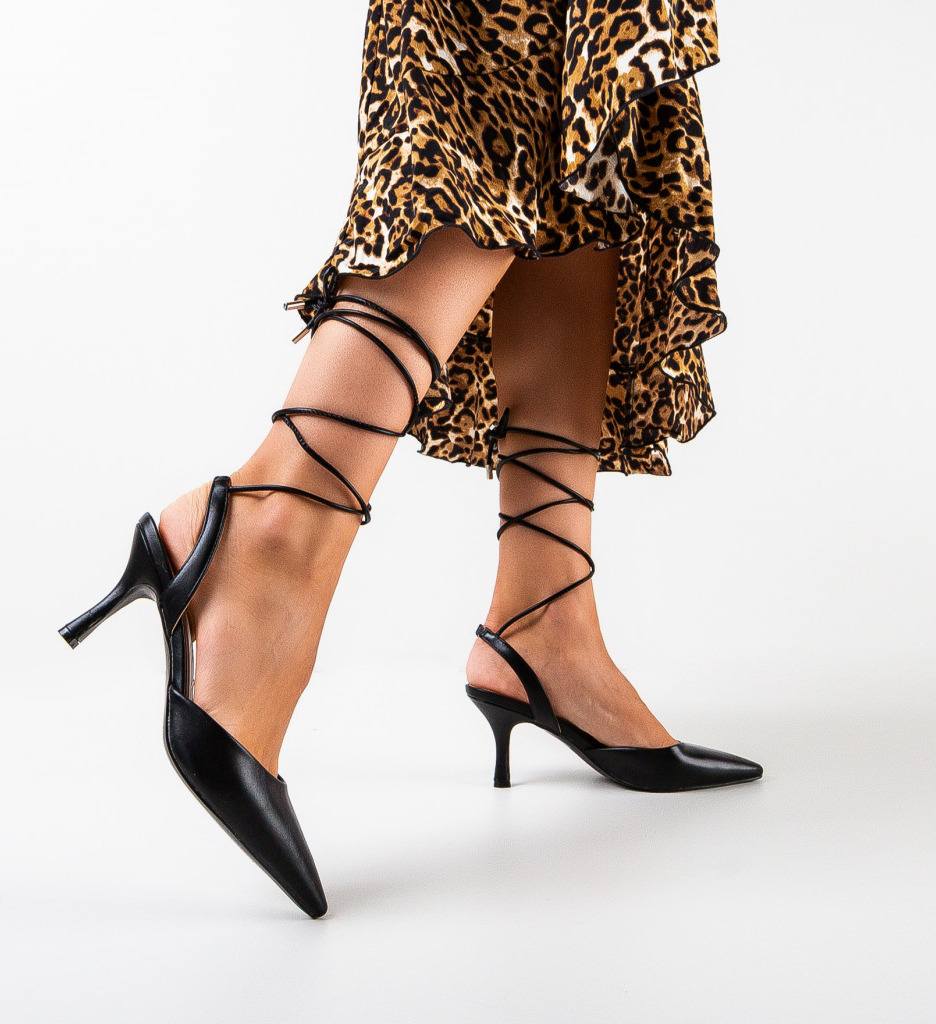 Pantofi Dama Sanford Negri | Eleganți și Confortabili