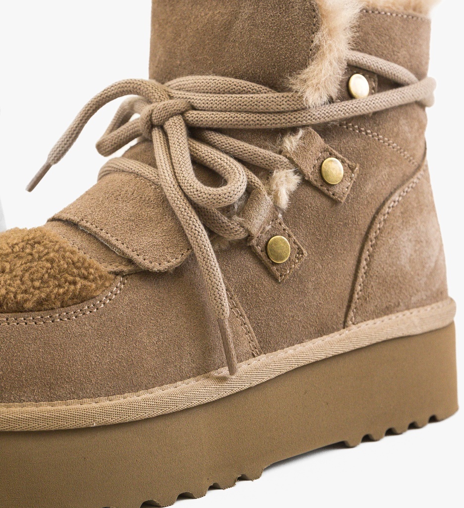 Ghete Dama Khaki Viema - Stil & Confort - imagine 7