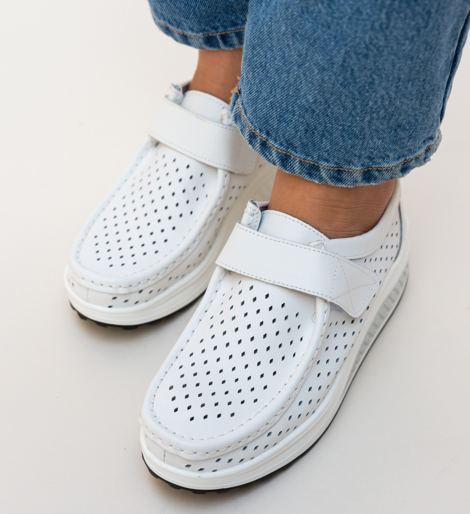 Pantofi Casual Bozta Albi - Stil și Confort