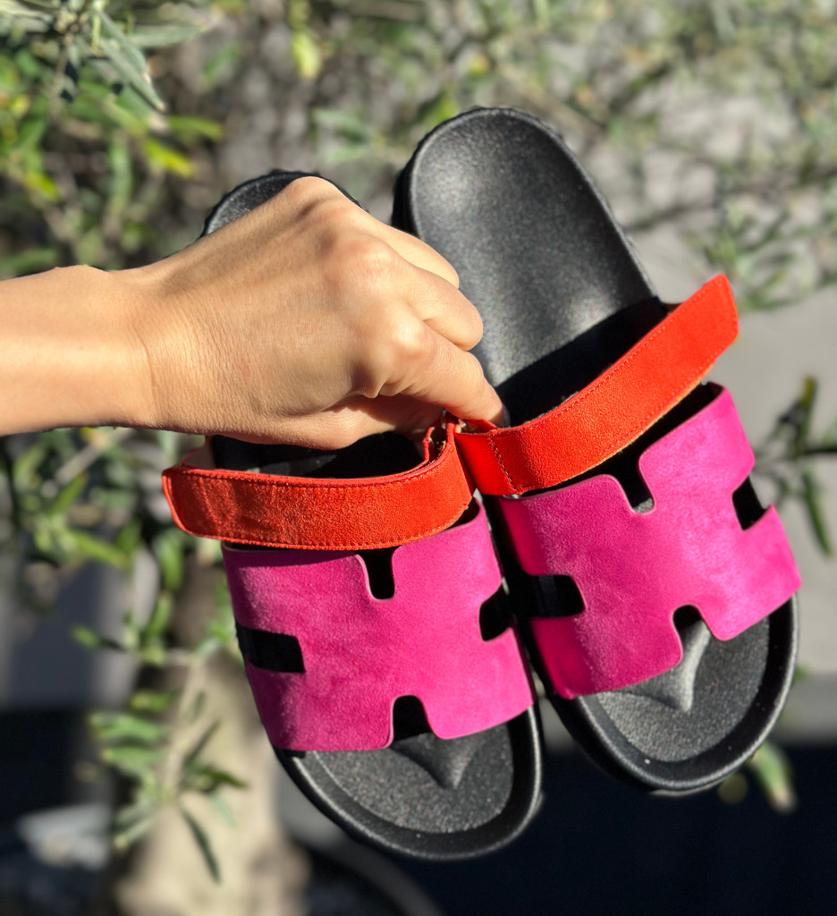 Papuci Dama Joyce Fuchsia Eleganți - imagine 2