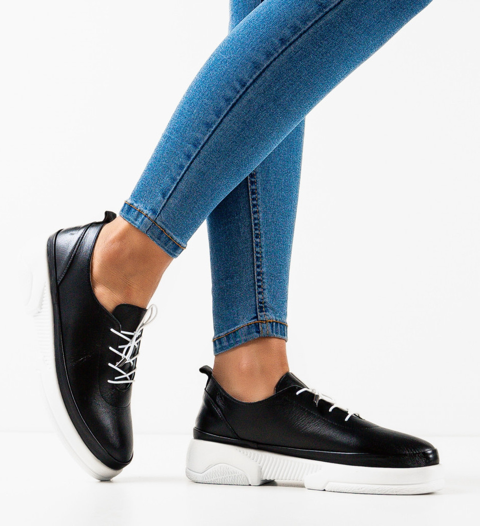 Pantofi Casual Dulki Negri | Confort și Stil - imagine 2