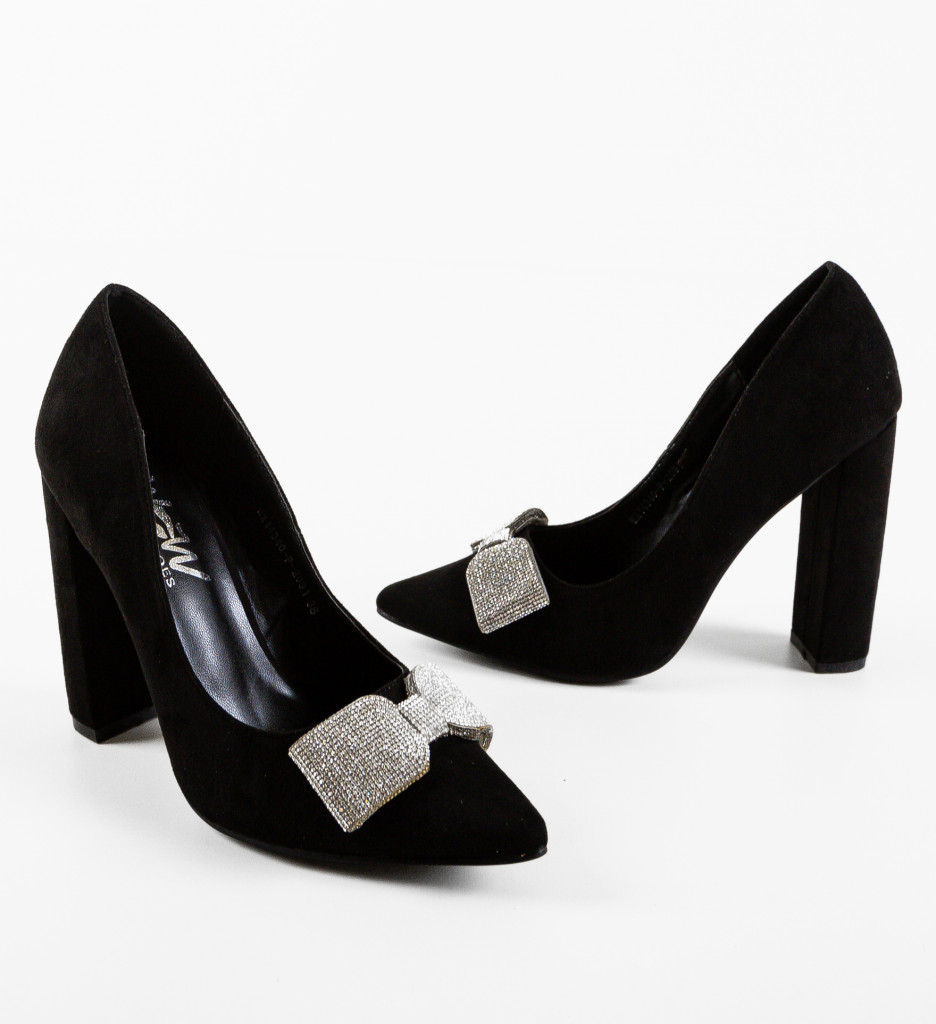 Pantofi dama Lucky Negri 2 - Eleganță Supreme - imagine 7