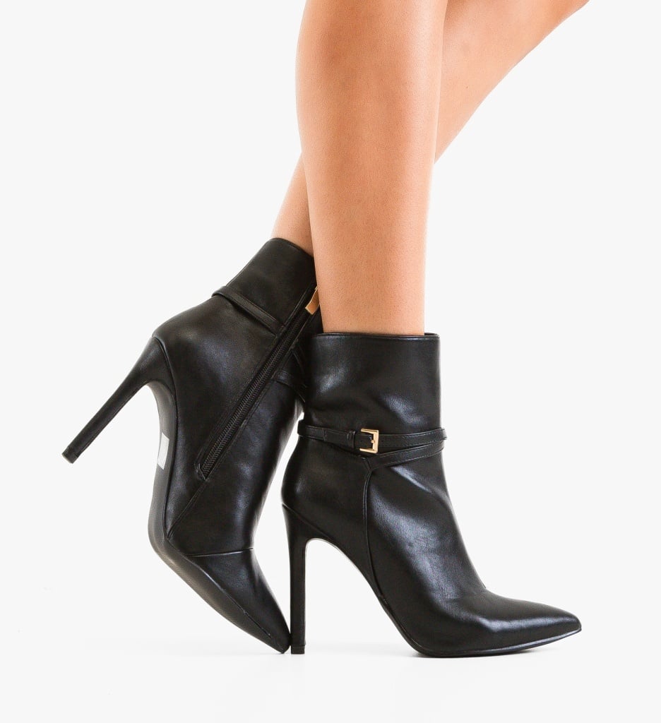 Botine Barbara Negre - Eleganță și Confort - imagine 3