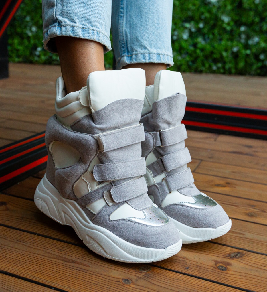 Sneakers dama Marran Albi - Confort și Stil