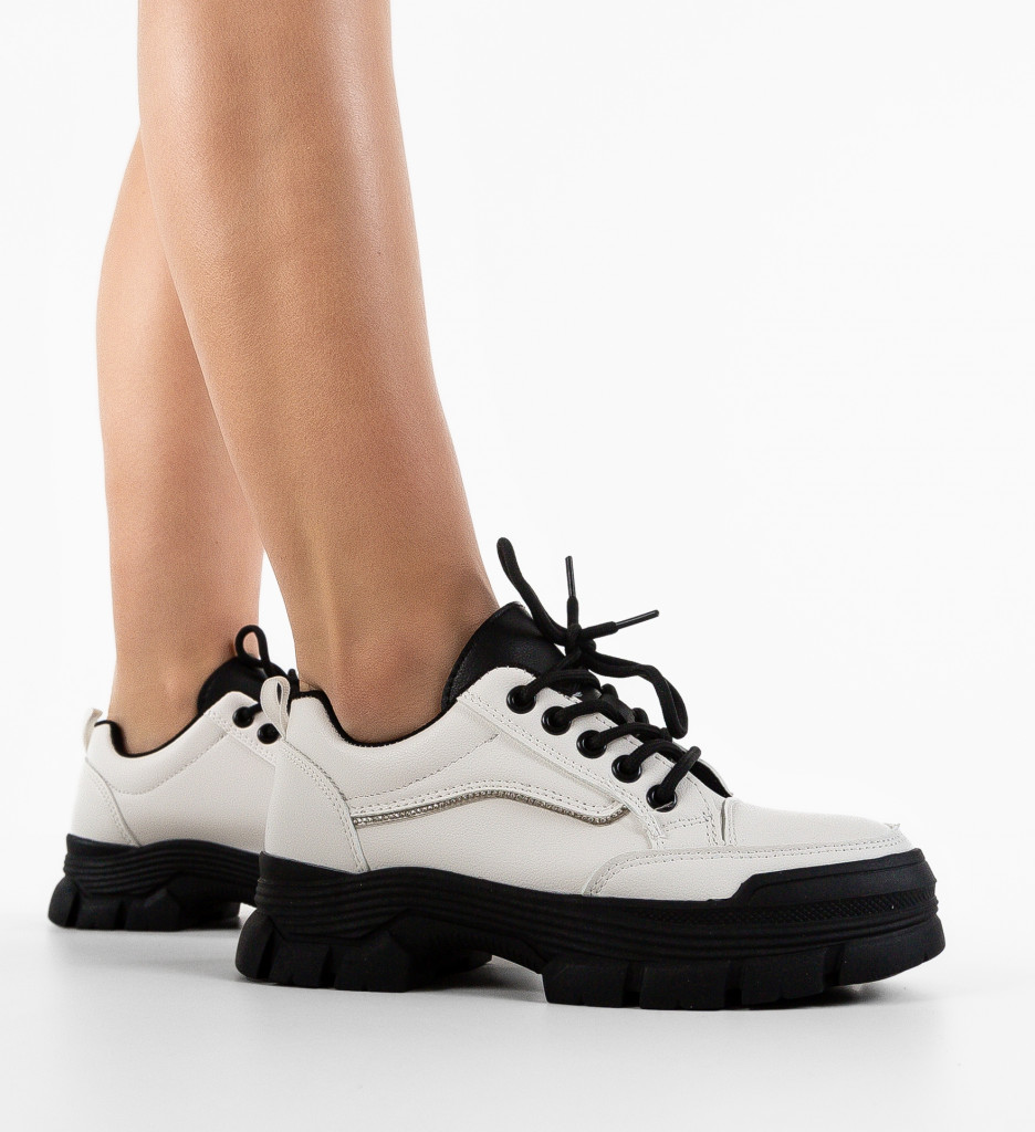 Pantofi Casual Adil Albi 3 - Confort și Stil