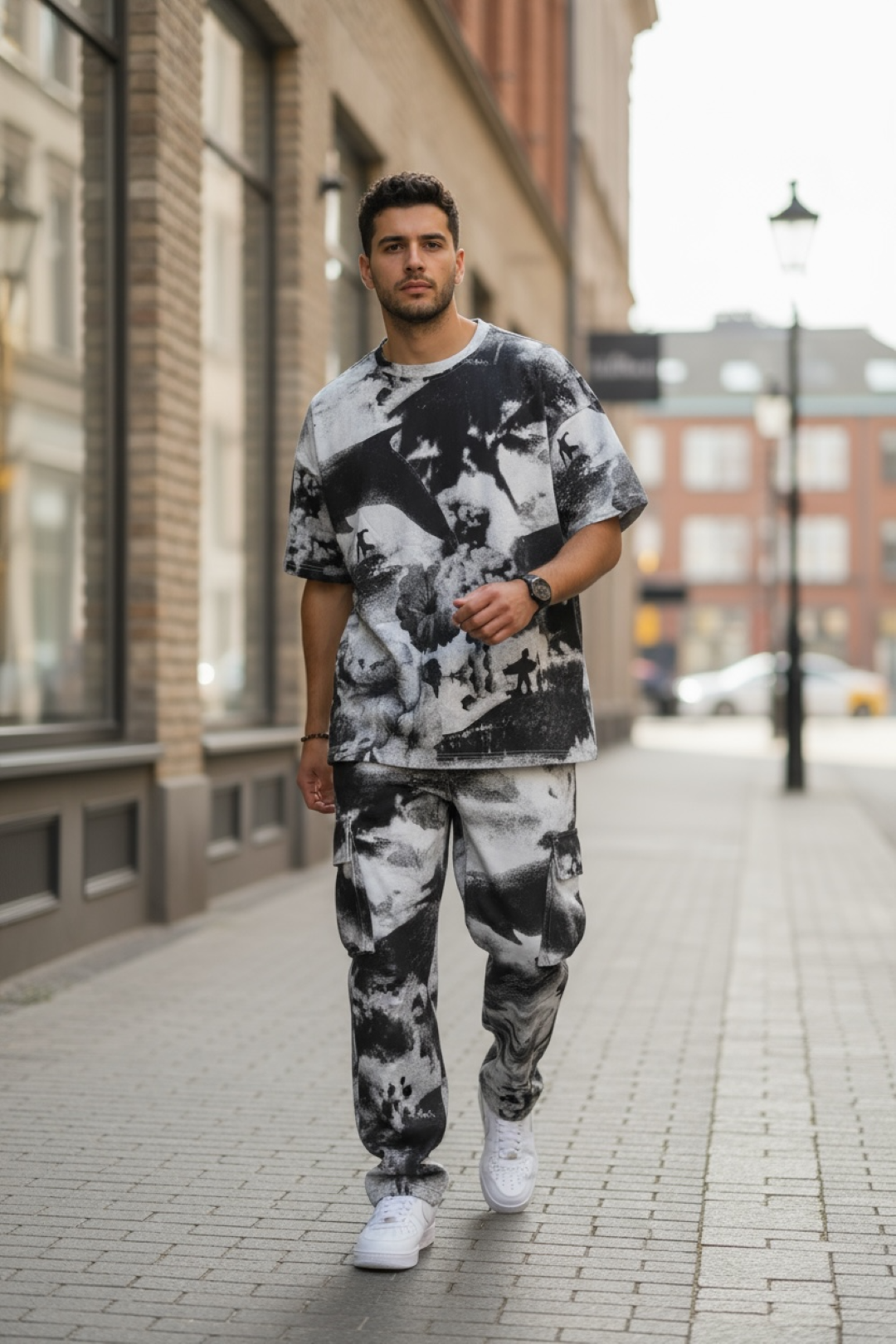 Trening Barbati Slim Fit Premium Bumbac