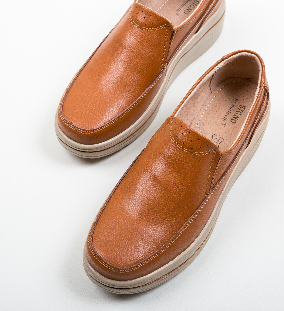 Pantofi Casual Rankin Camel | Stil și Confort - imagine 4