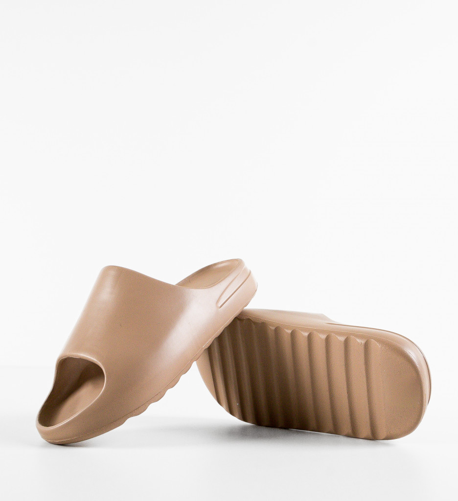 Papuci Dama Elise Khaki - Confort și Eleganță - imagine 7