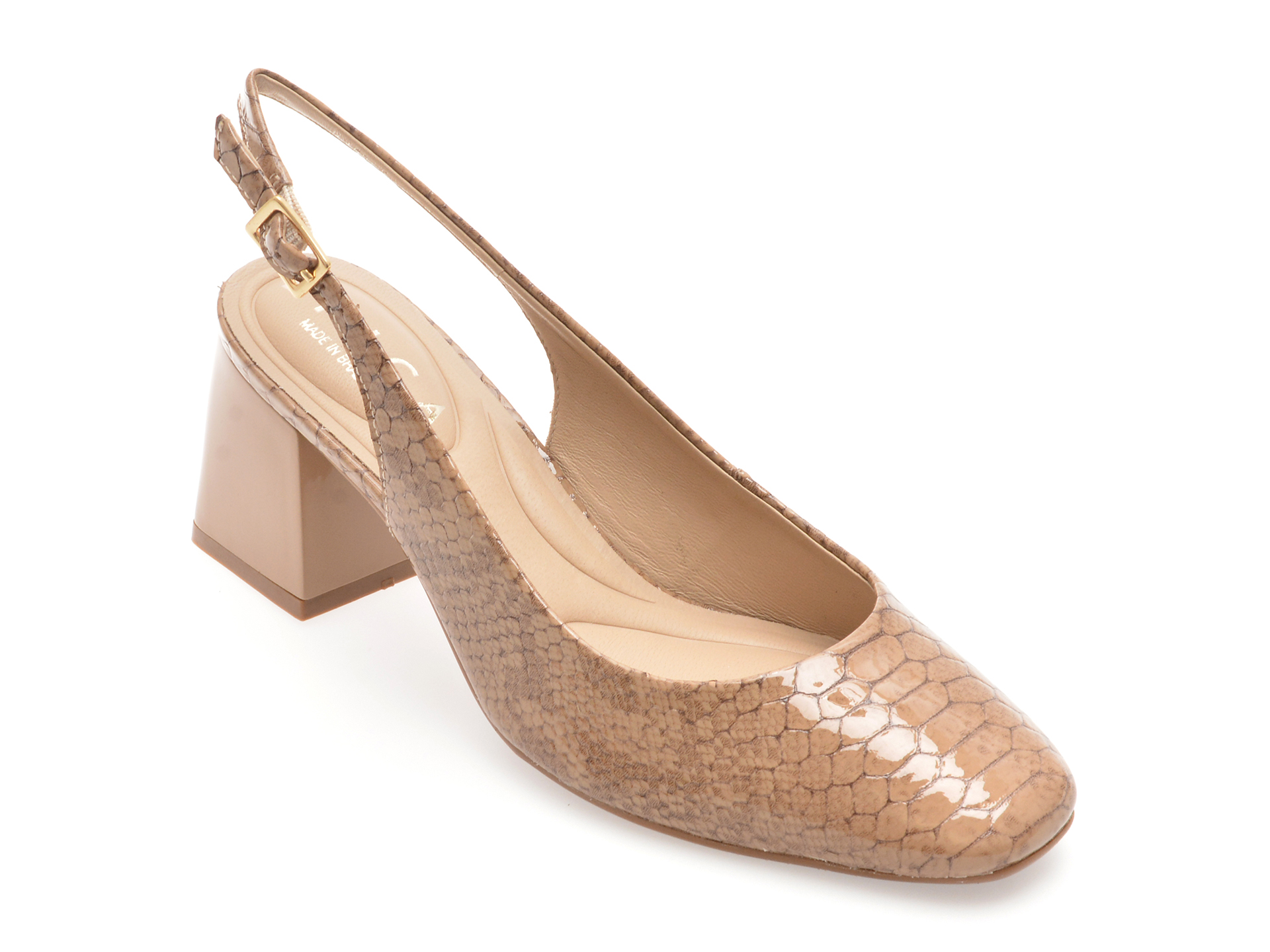 Pantofi EPICA Gri din Piele Lacuita | Stil Casual