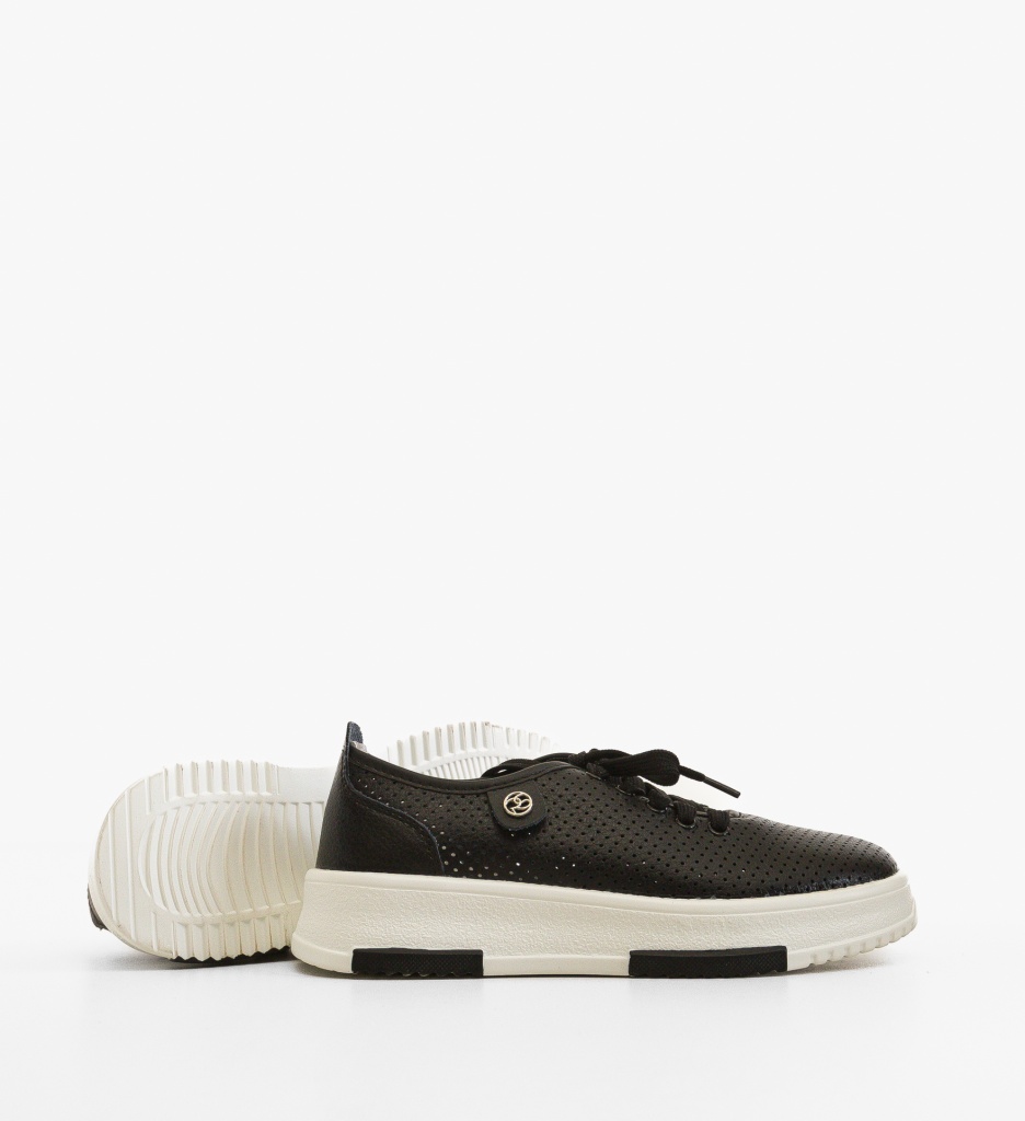 Pantofi Ygrysha Negri: Confort și Stil Casual - imagine 2
