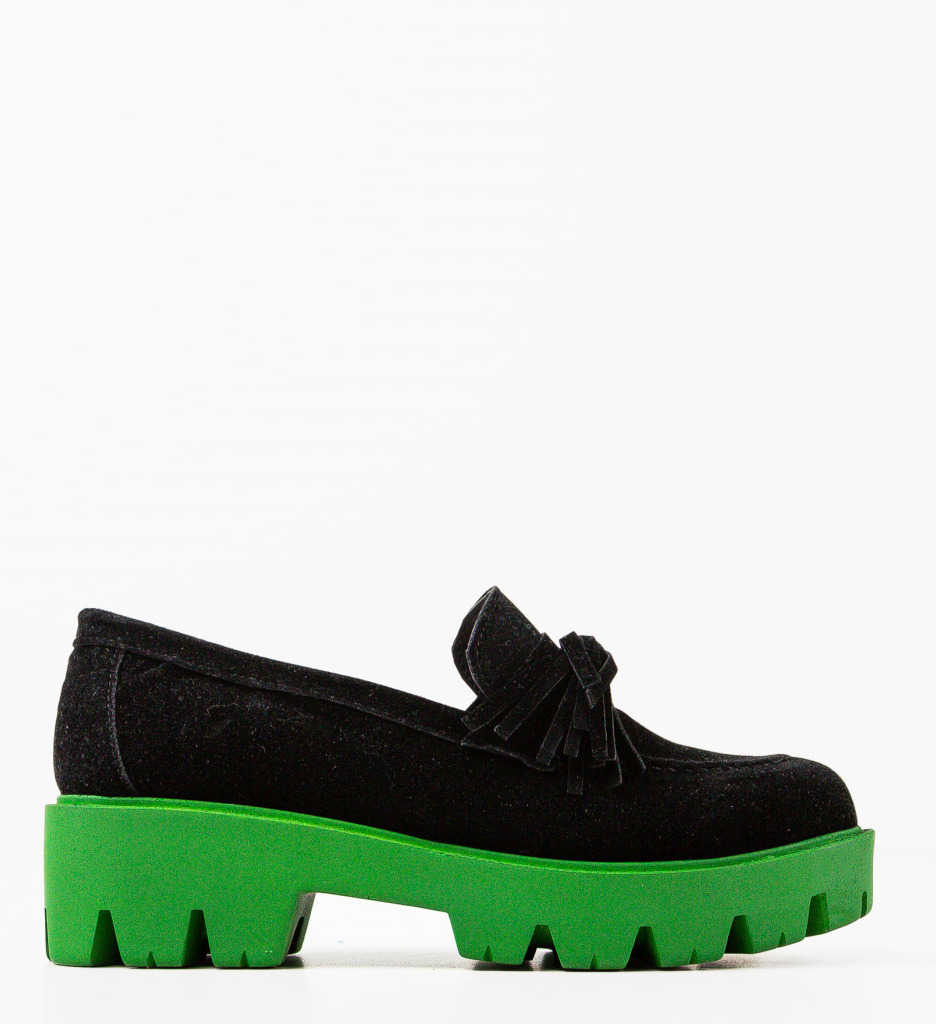 Pantofi Casual Sigvald Negri - Confort Zi de Zi - imagine 5