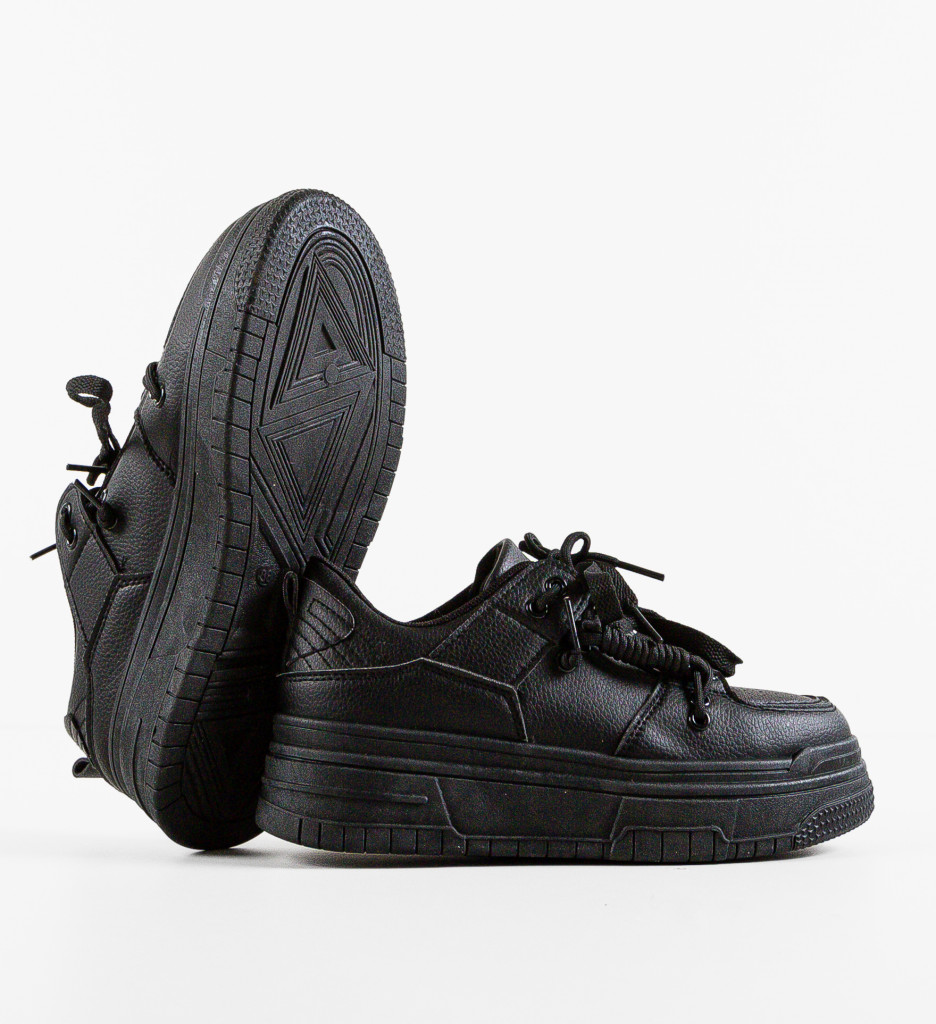 Sneakers Dama Deleon Negri | Confort și Stil - imagine 7