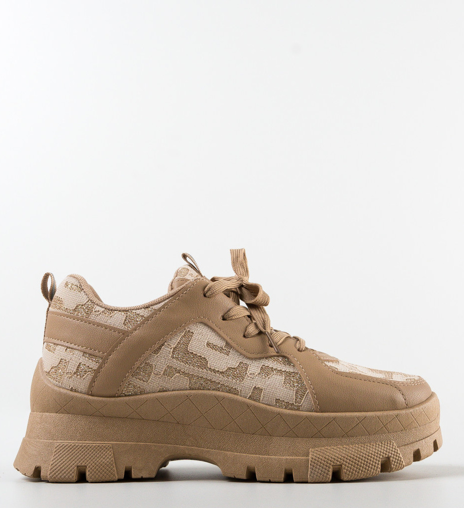 Adidasi Dama Dillon Khaki - Moderni și Confortabili - imagine 4