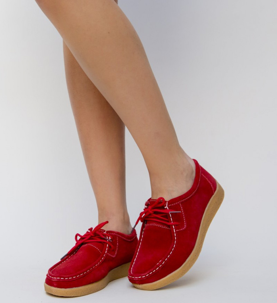 Pantofi Casual Neca Rosii | Stil și Confort - imagine 2