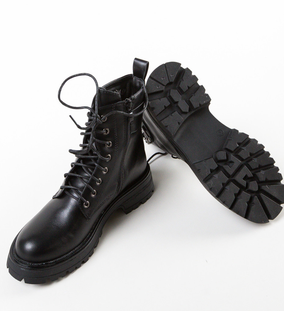 Ghete Dama Derzal Negre Elegante