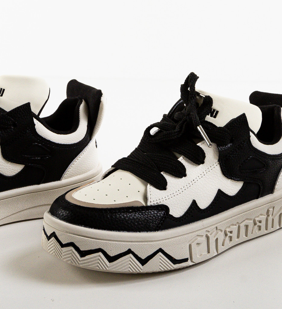 Sneakers Dama Bej Chaoini | Confort & Stil - imagine 3