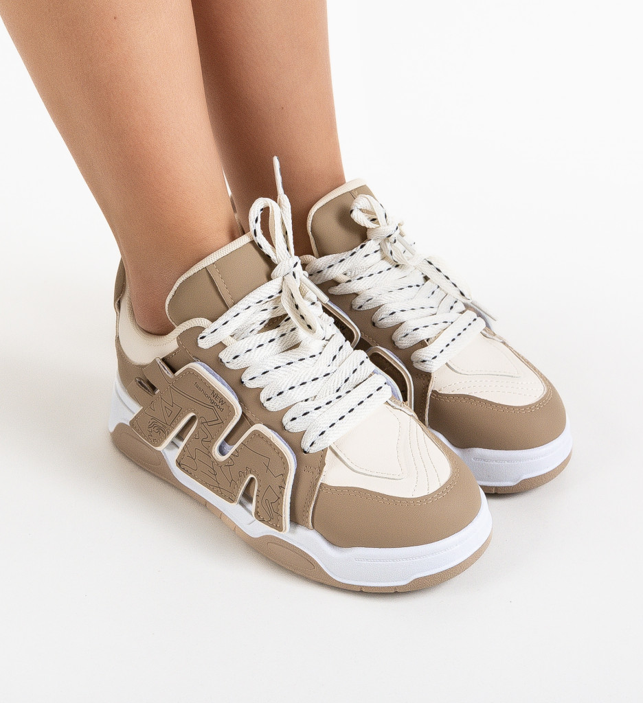 Sneakers Dama Kamal Khaki | Confort si Stil - imagine 4