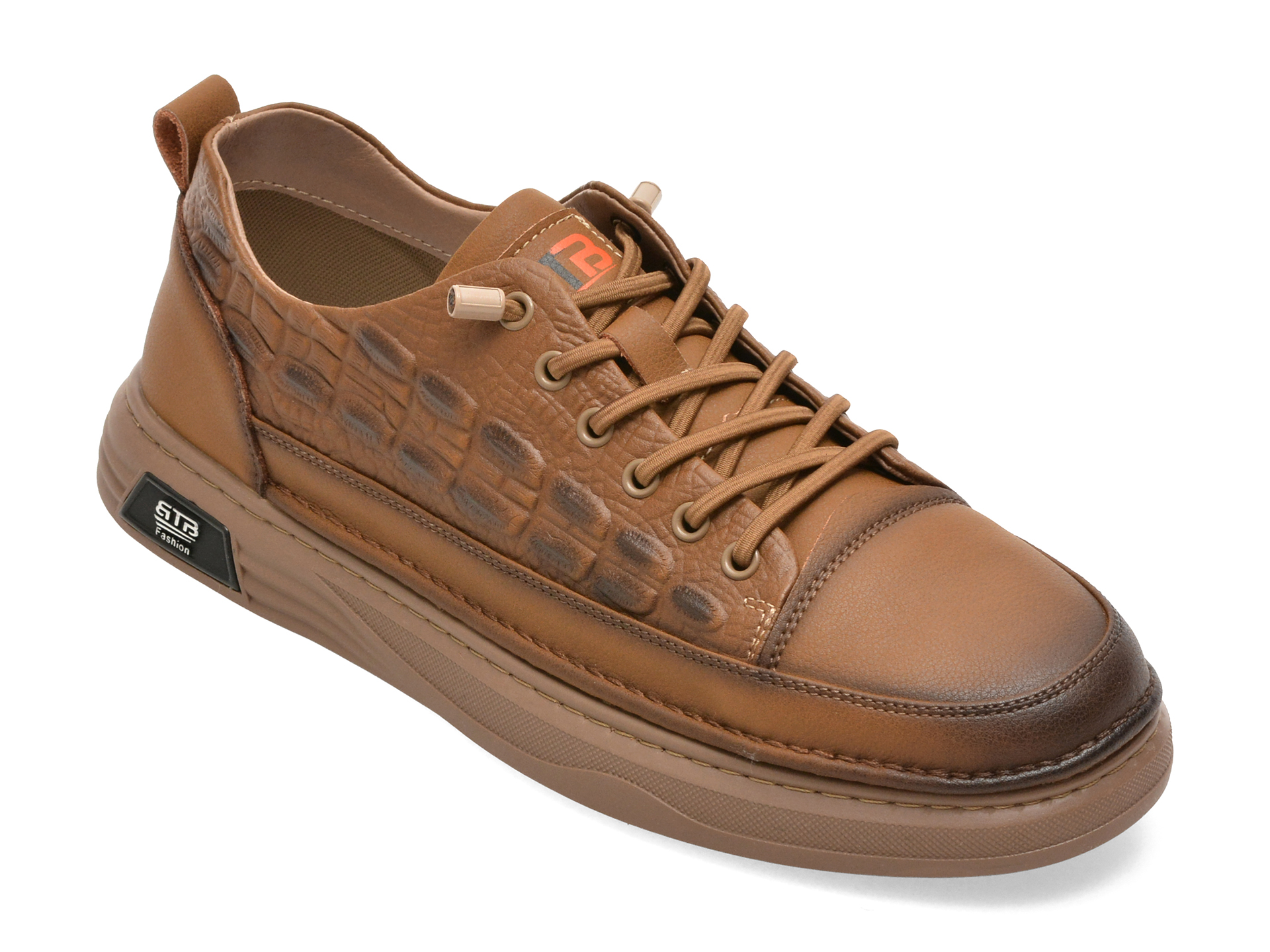 Pantofi sport Bite the Bullet maro, piele naturală