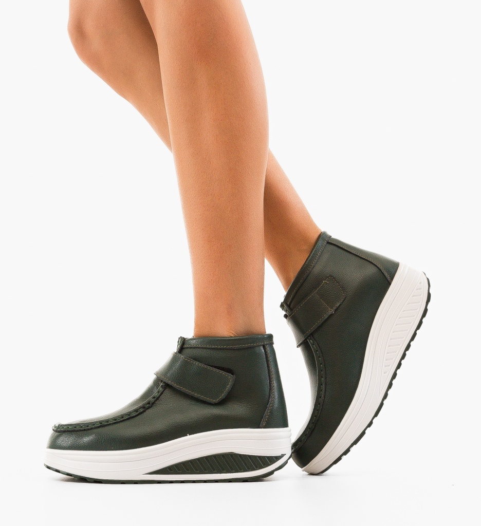 Pantofi Casual Misha Verzi - Confort și Stil - imagine 3