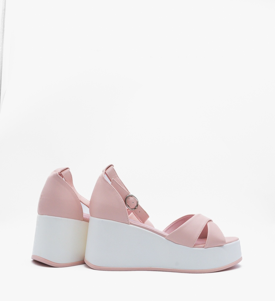Platforme Brielle Roz - Confort și Eleganță - imagine 2