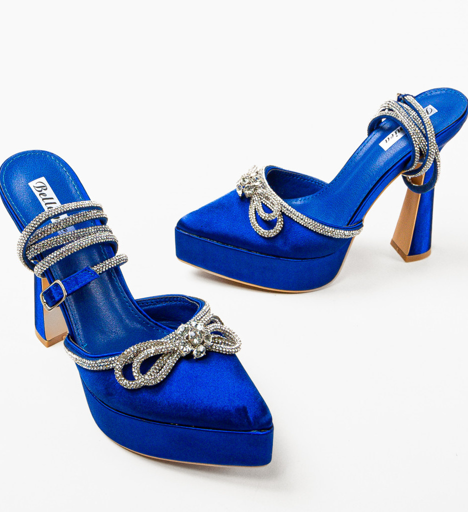 Pantofi Camacho Albastri - Eleganță și Stil - imagine 7