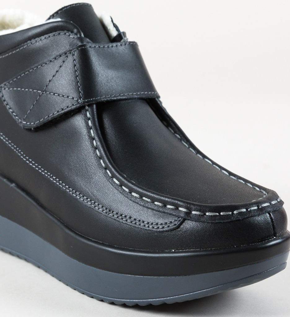 Pantofi Jistry Negri | Stil și Confort Urban - imagine 6