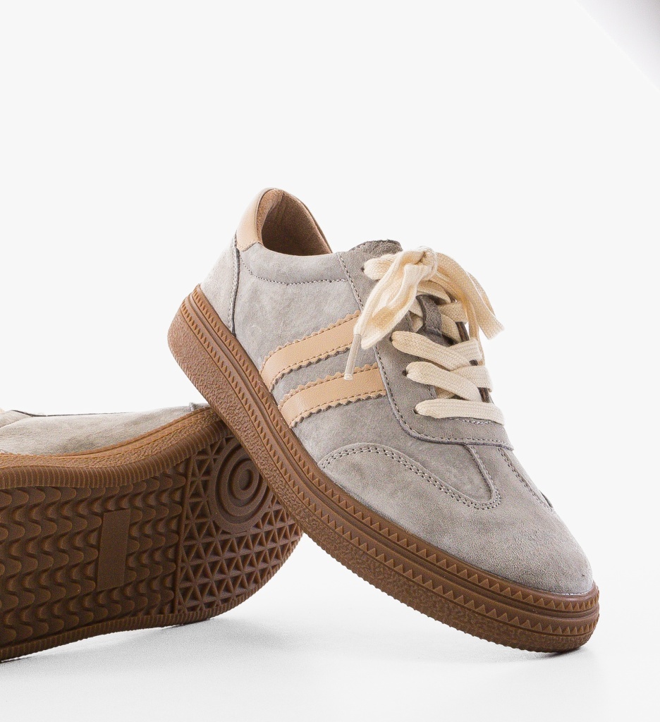 Sneakers Dama Marok Gri - Confort și Stil Sport - imagine 2