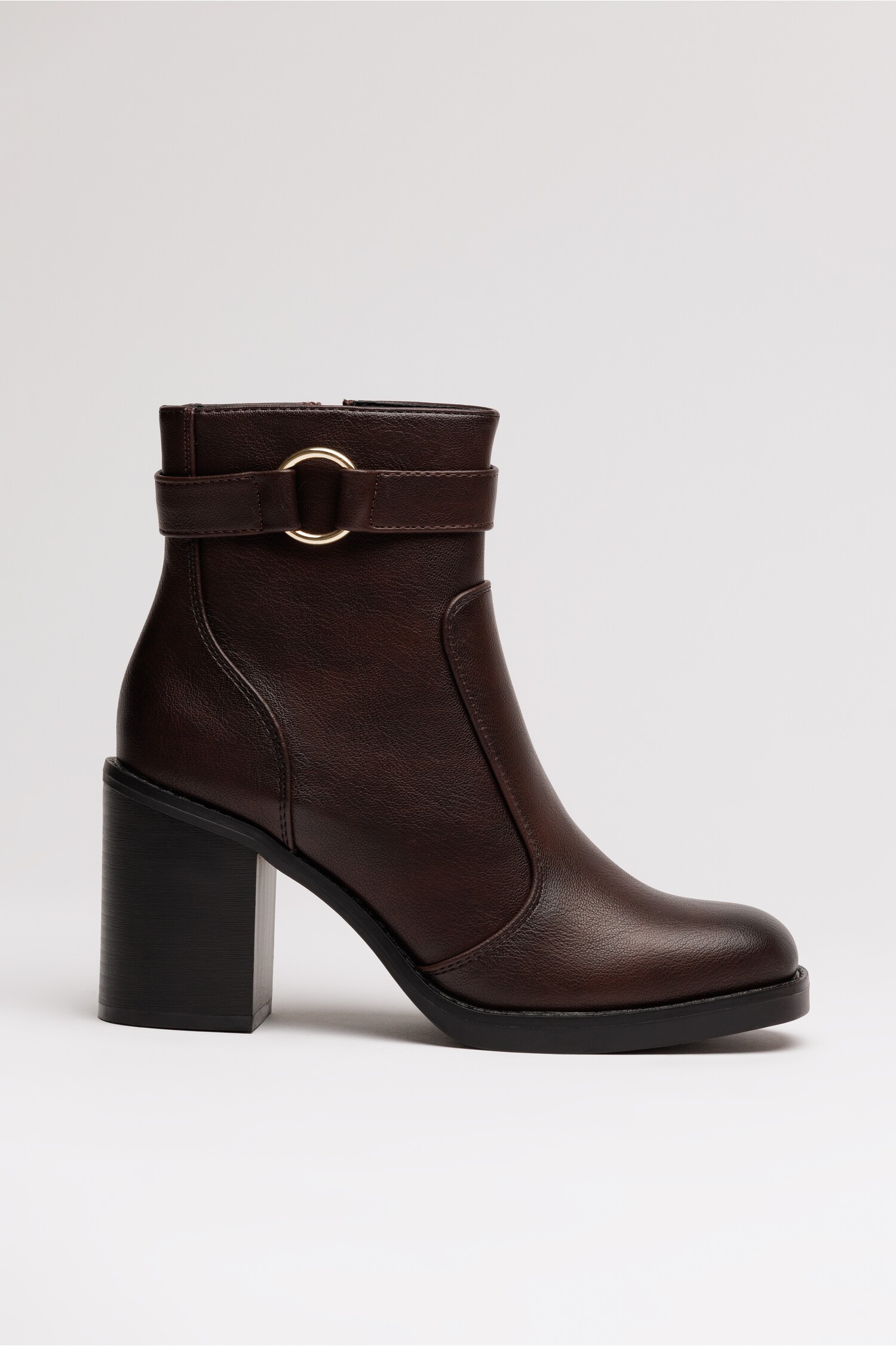 Botine Dama Elegante cu Toc Patrat