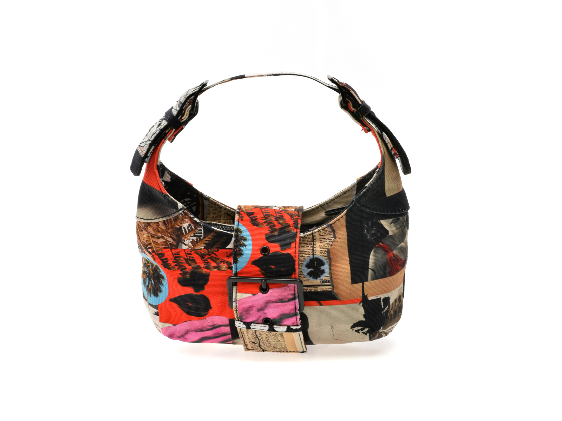Geanta Desigual Multicolor Textil - Stil Unic
