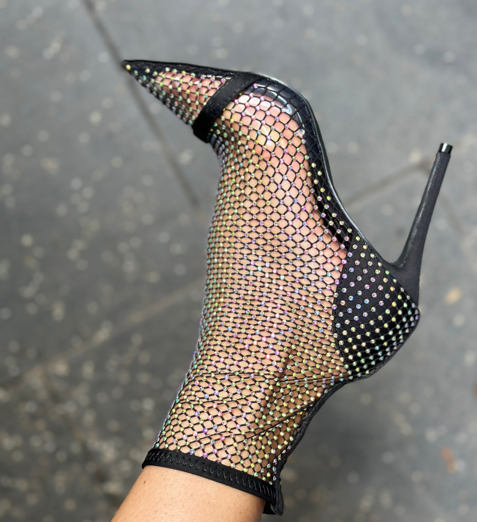 Botine Dama Fiona Negre - Eleganță și Confort