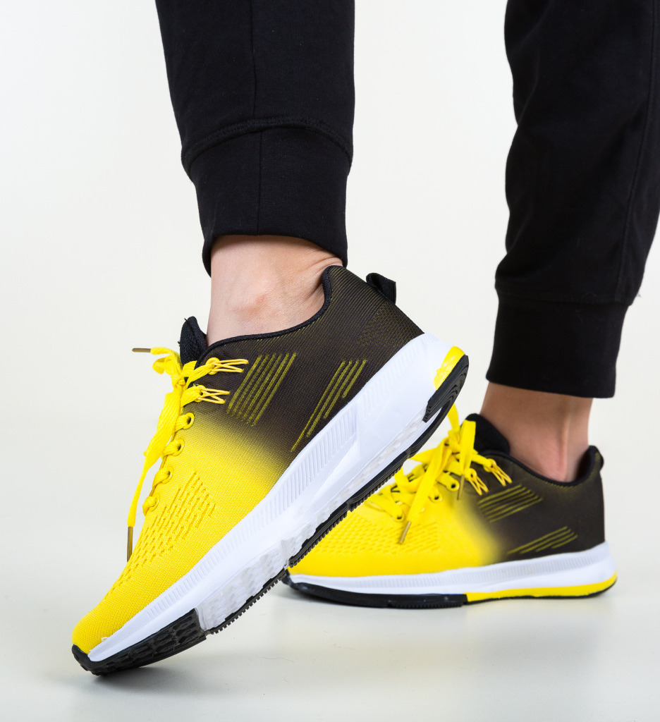 Pantofi Sport Honor Galbeni - Confort și Stil - imagine 3
