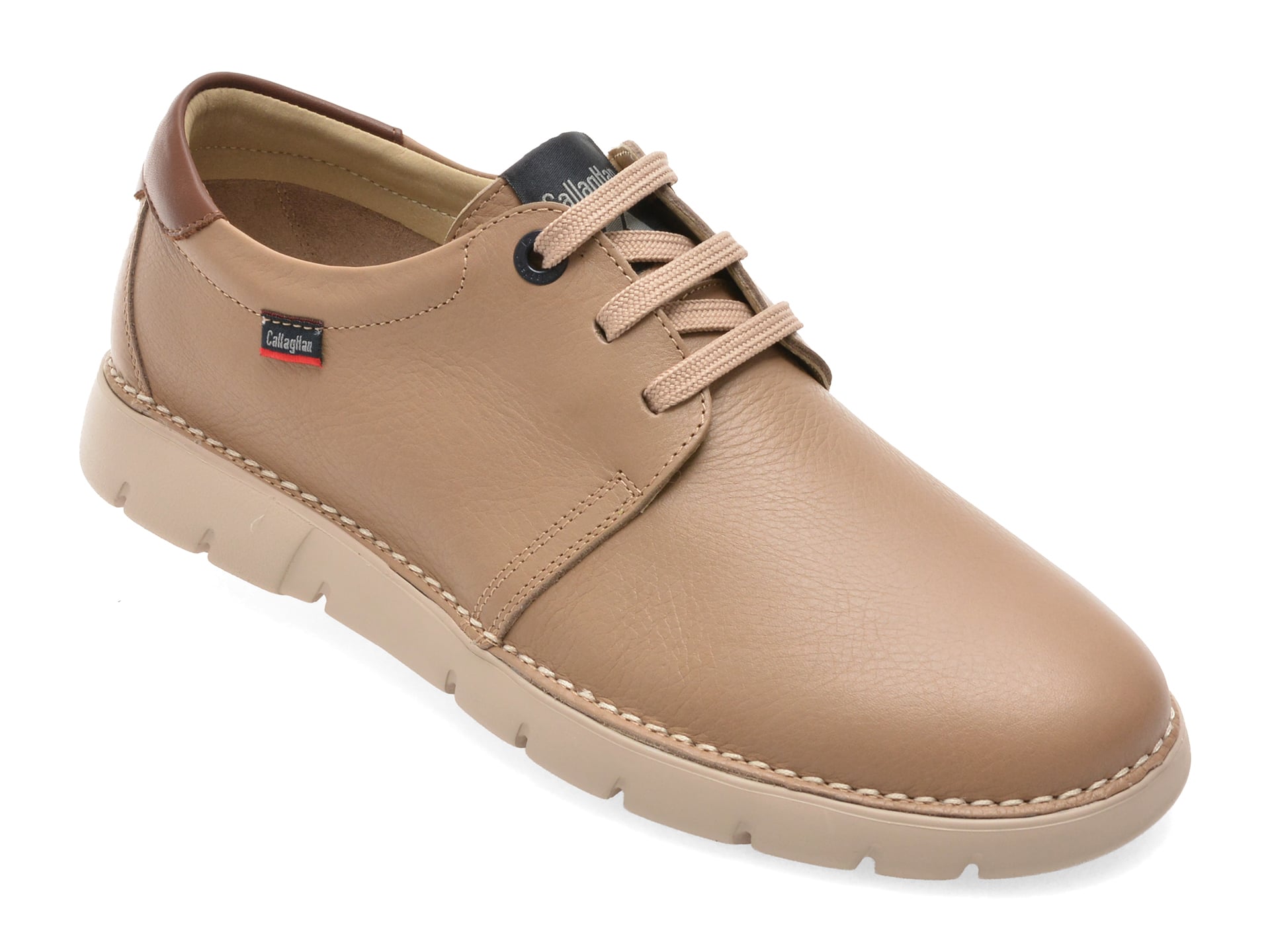 Pantofi CALLAGHAN gri piele | Confort Casual