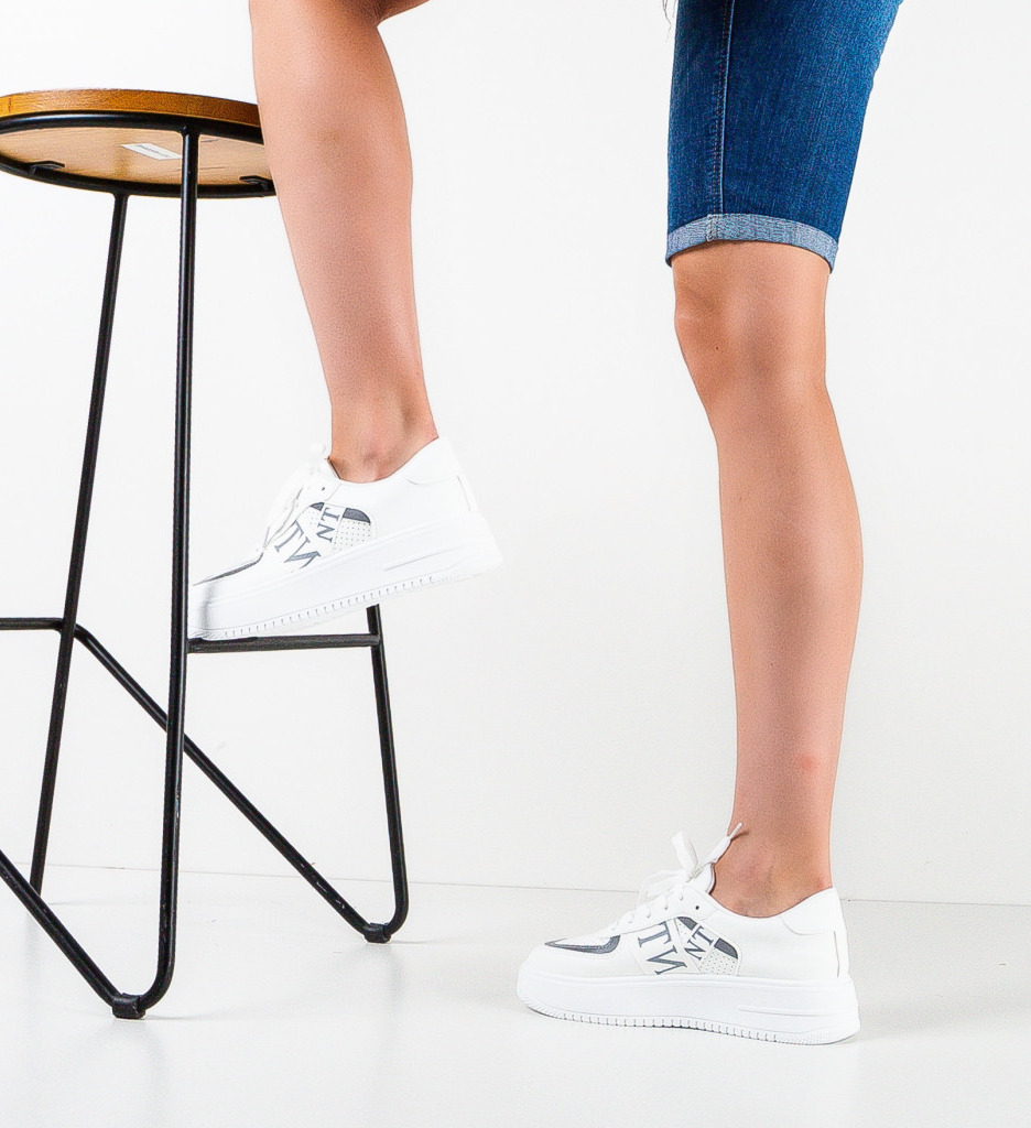 Sneakers Dama Vuton Albi - Confort și Stil - imagine 6