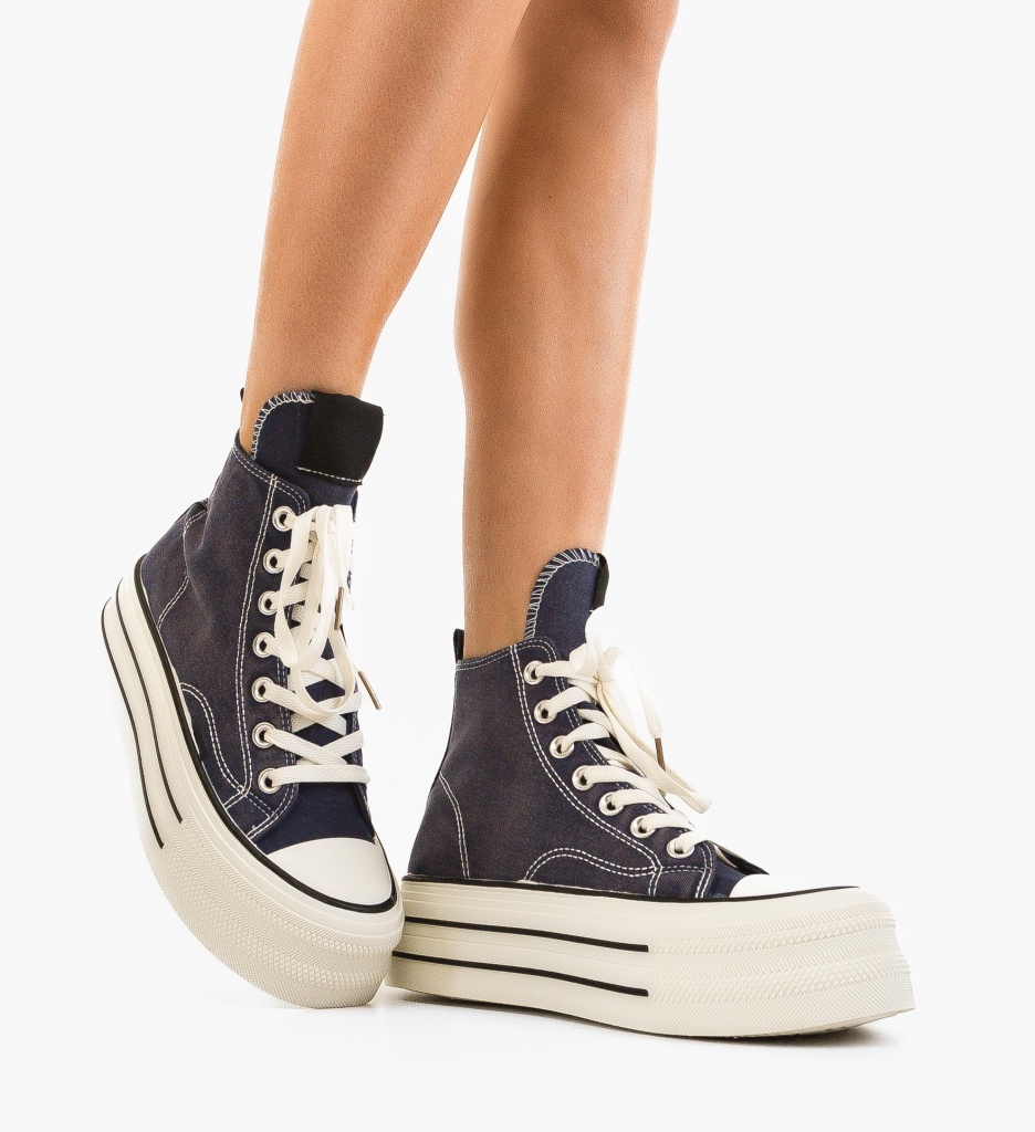 Pantofi Sport Janice Bleumarin | Confort și Stil - imagine 4
