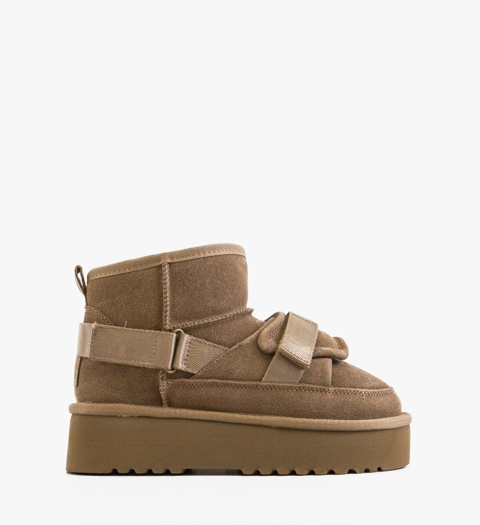 Cizme Ug Kaiana Khaki - Confort Termic Superior - imagine 6