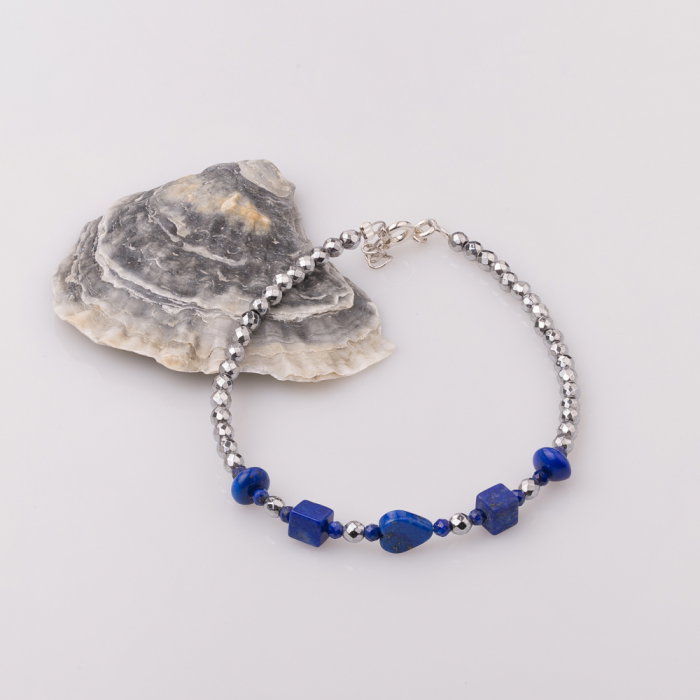 Brățară Elegantă Lapis Lazuli | Maia Colt - imagine 2