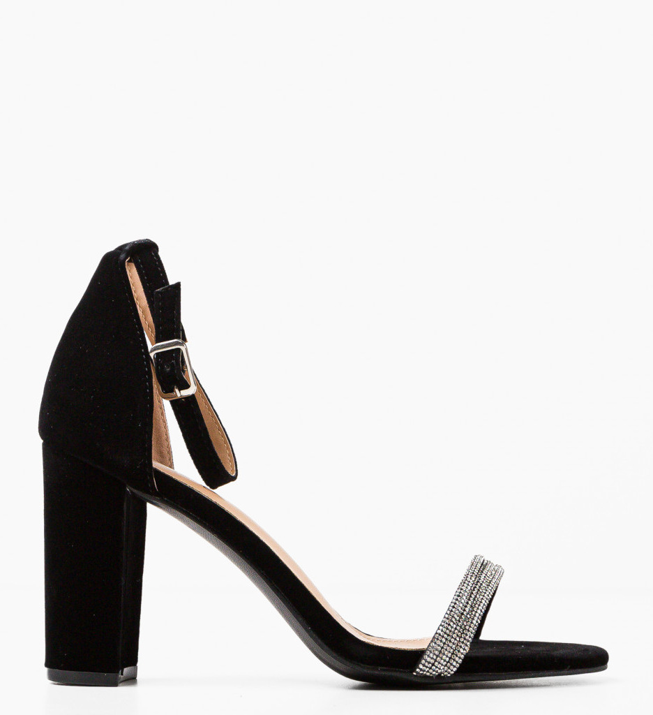 Sandale Amane Negre | Eleganță și Stil