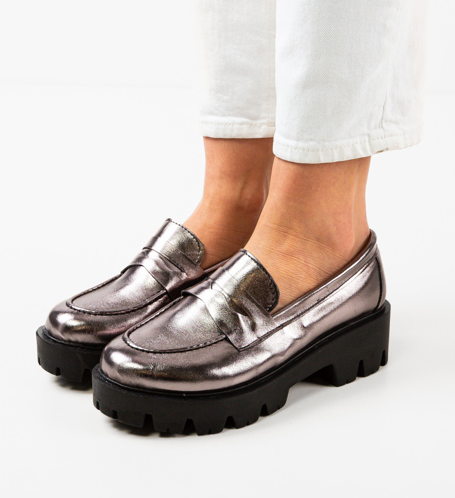 Pantofi Casual Dama Kardy Gri - Confort și Stil