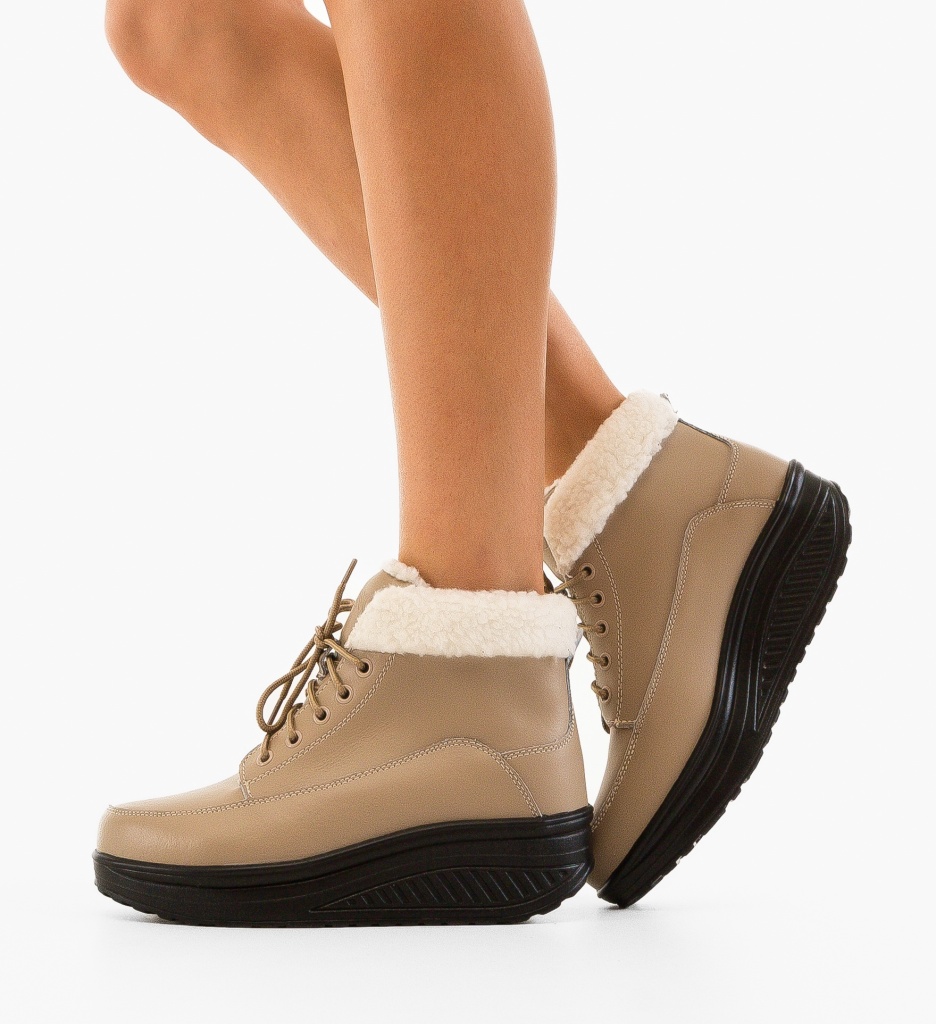 Pantofi Casual Blind Bej - Confort și Stil - imagine 3