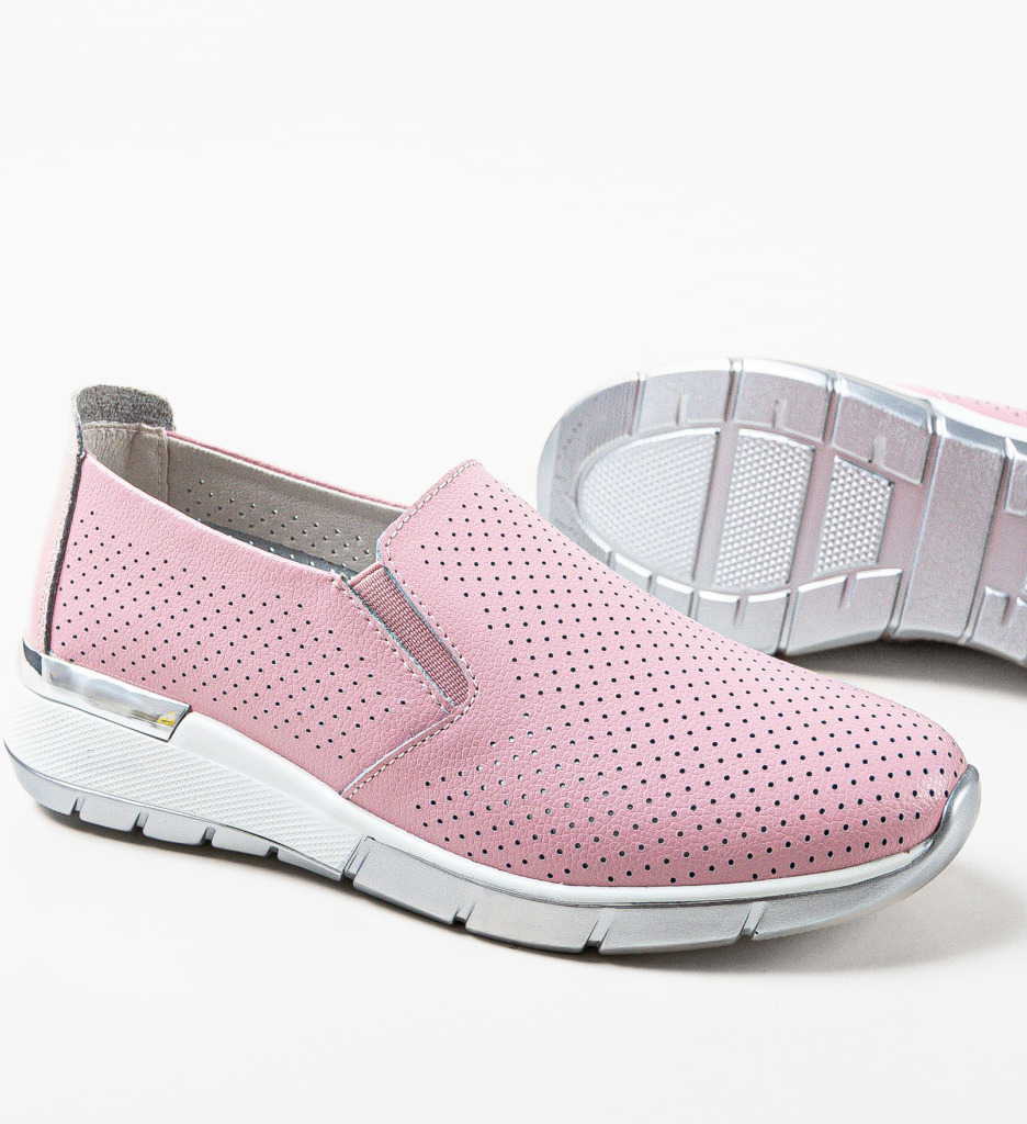 Pantofi Pufini Roz Casual - Confort și Stil - imagine 8