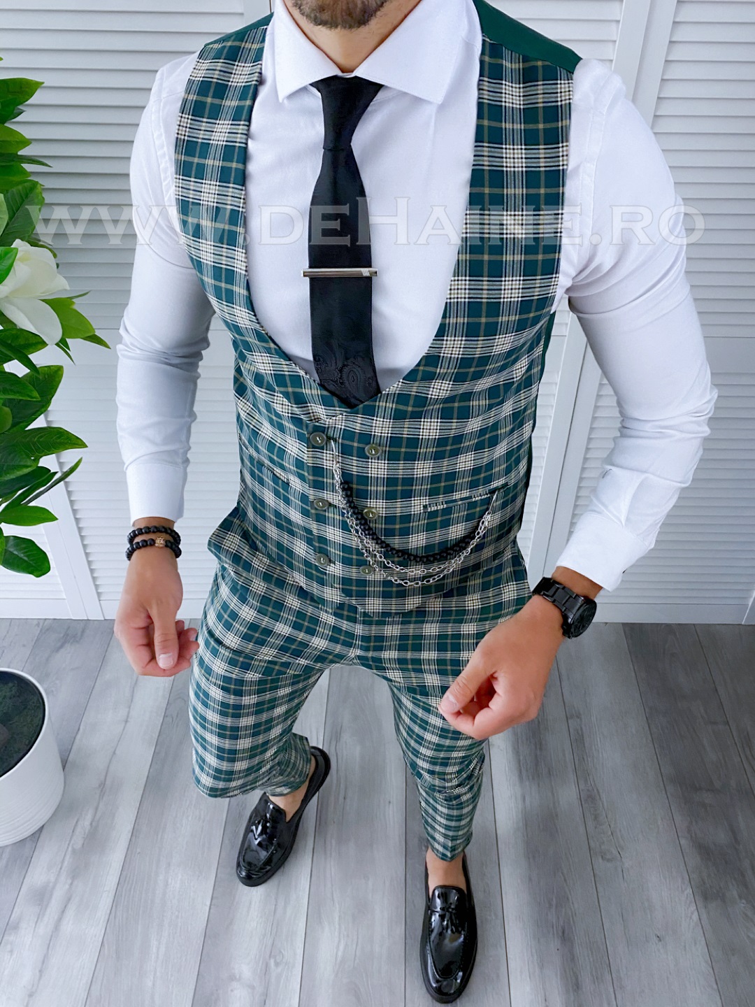 Compleu Barbati Vesta + Pantaloni Eleganti