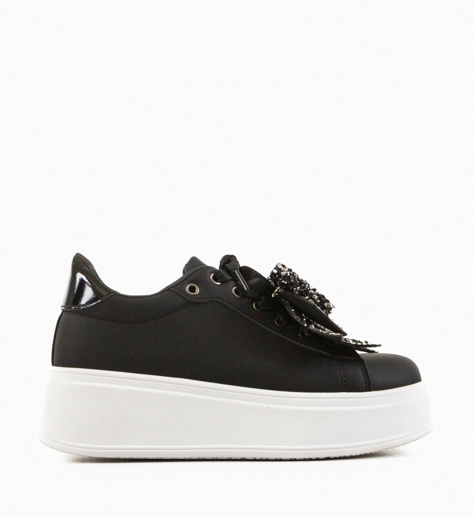 Sneakers Dama Akerman Negri | Confort și Stil - imagine 5
