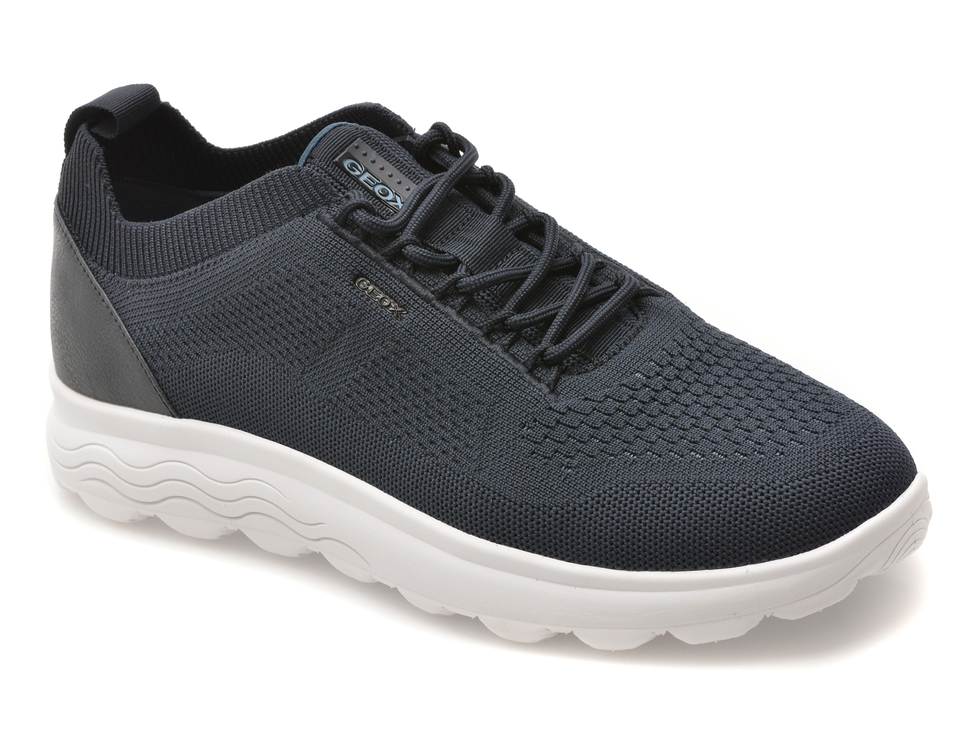 Pantofi Geox U15BYA bleumarin - Confort respirabil - imagine 2