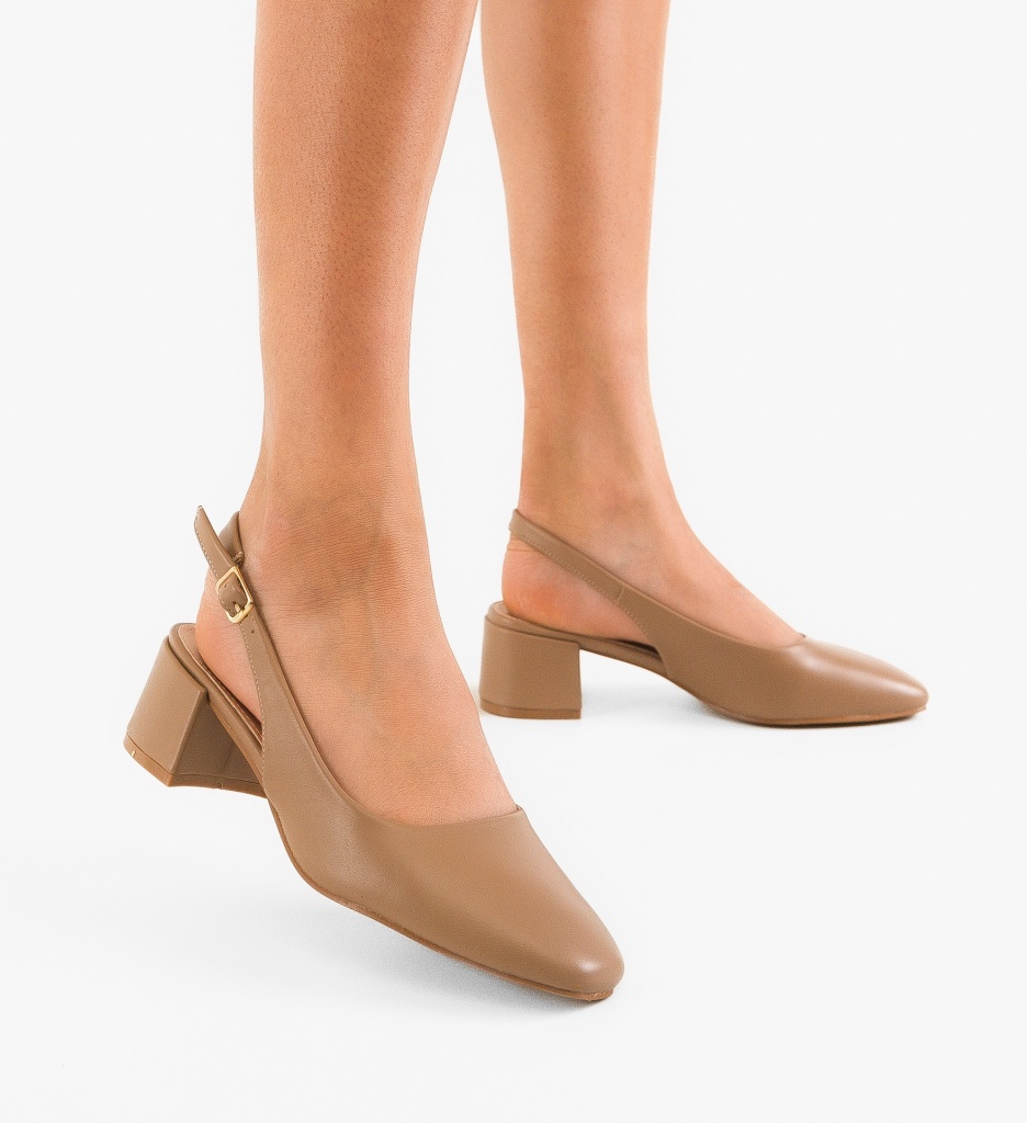 Pantofi Kheian Khaki | Eleganță și Stil - imagine 6