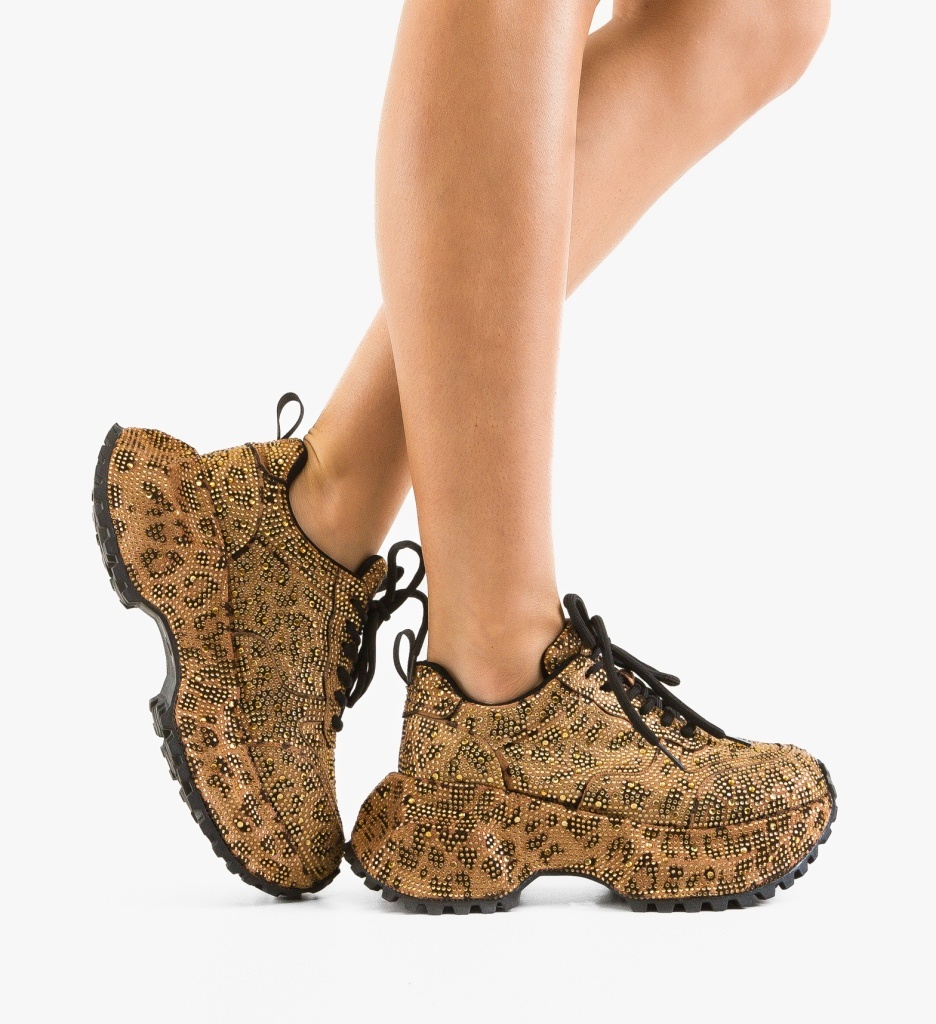 Sneakers Dama Toop Print - Stil și Confort - imagine 3