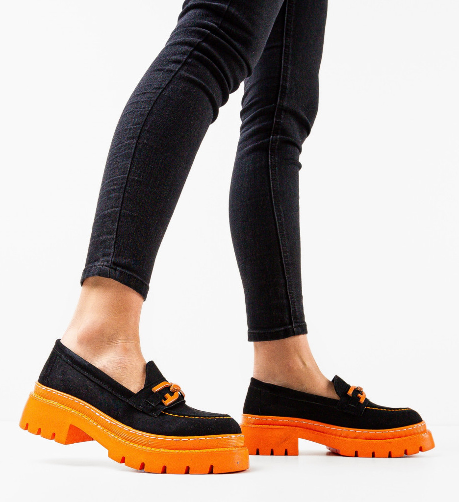 Pantofi Casual Dama Resyb Negri | Confort Stilat - imagine 2