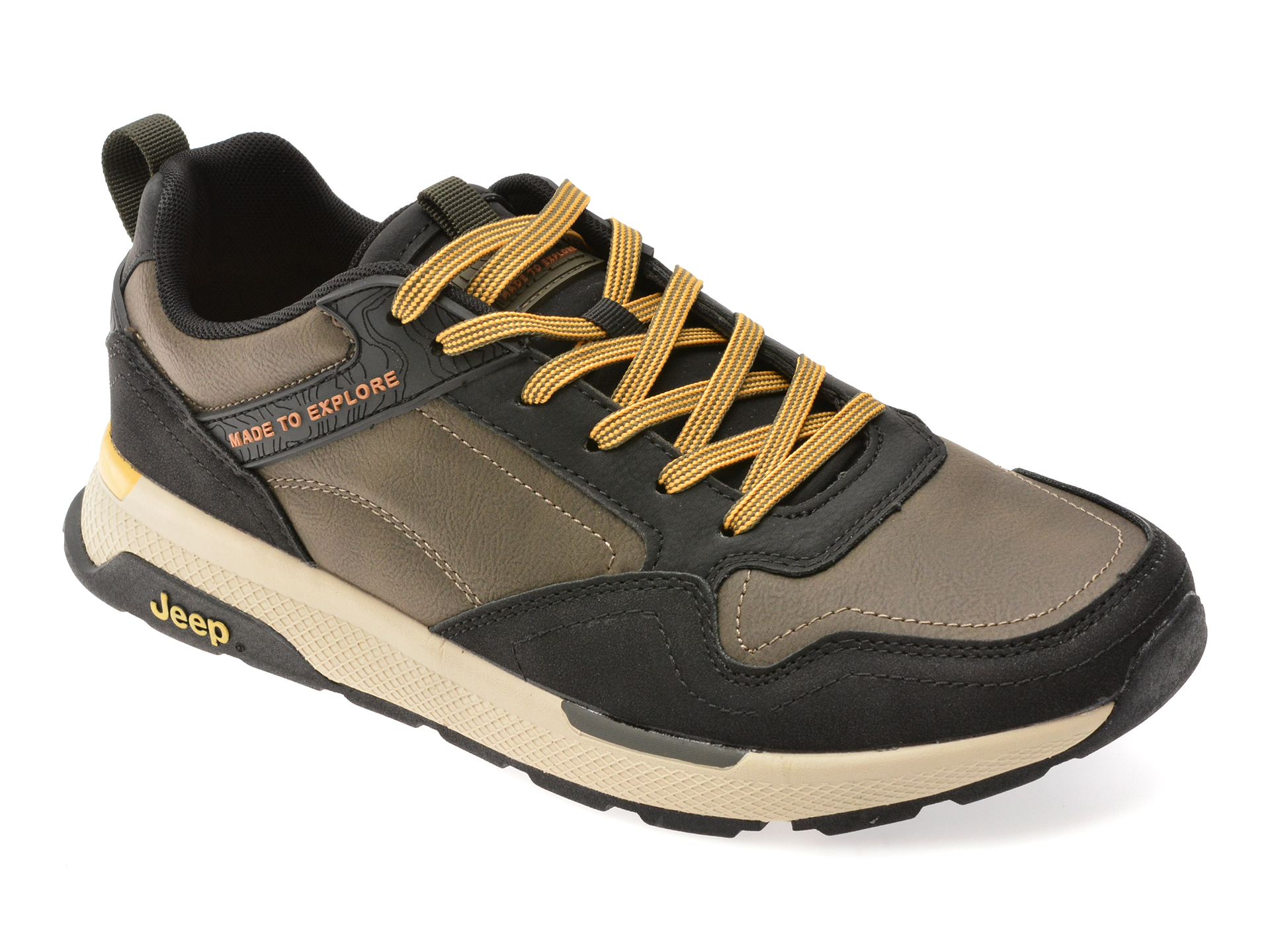 Pantofi Jeep Confort & Stil Negru