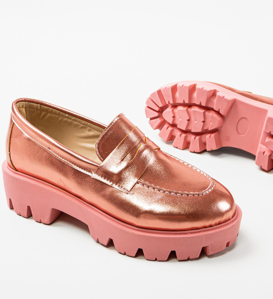 Pantofi Casual Dama Gyna Roz - Confort și Stil - imagine 7